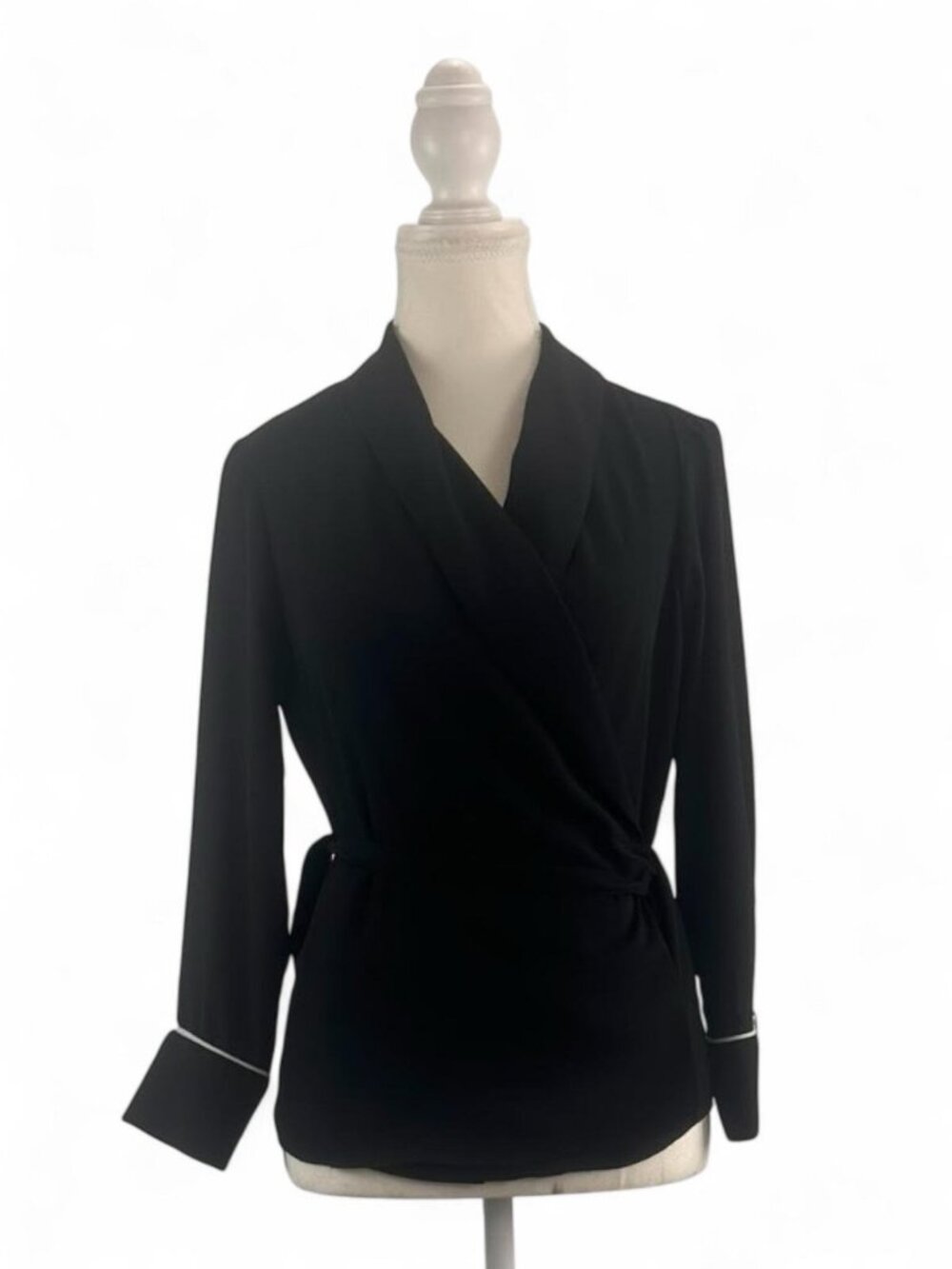 Zara Basic Collection Women's Wrap Blouse  XS